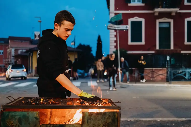 Truccabimbi colorata alla sagra