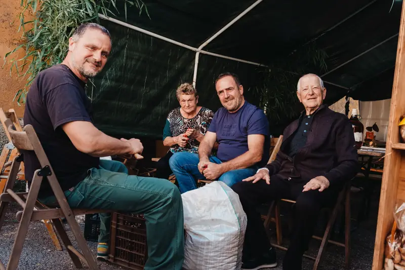 Sagra della Castagna di Cave 2024 amici