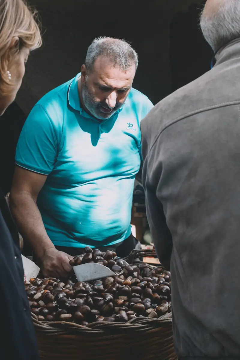 Sagra della Castagna di Cave 2024 castagne