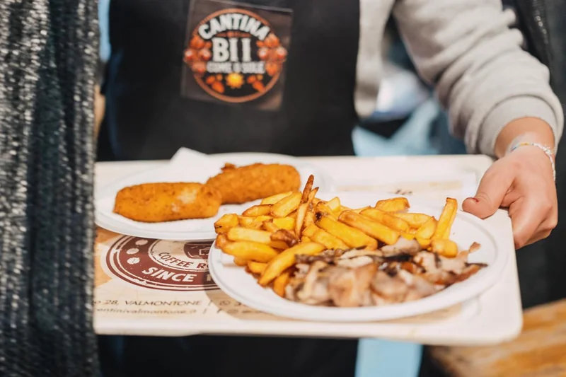 Sagra della Castagna di Cave 2025 pasto